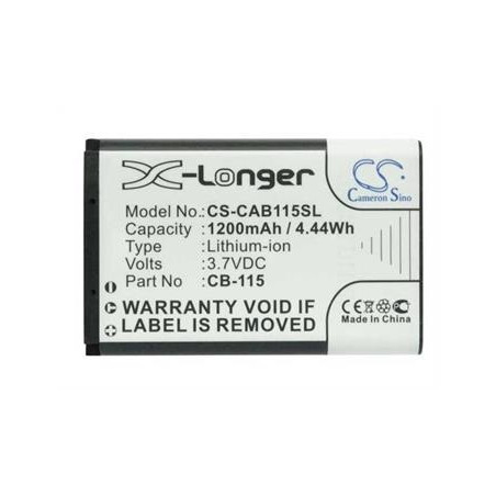 Batéria pre Caterpillar CAT B100 1200mAh, Li-ion