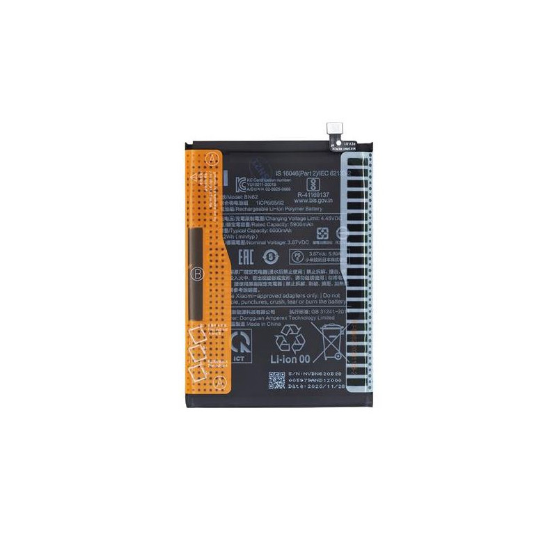 Xiaomi BN62 Original Batérie 6000mAh Service Pack