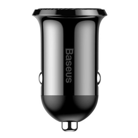 Baseus CCALLP-01 Grain Pro Nabíjačka do Autá 2xUSB 4.8A Black