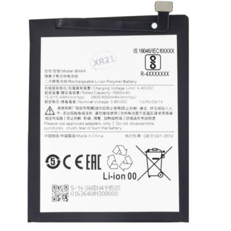 Xiaomi BN49 Batérie 4000mAh (OEM)