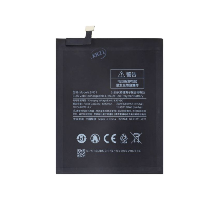 Xiaomi BN31 Batérie 3080mAh (OEM)