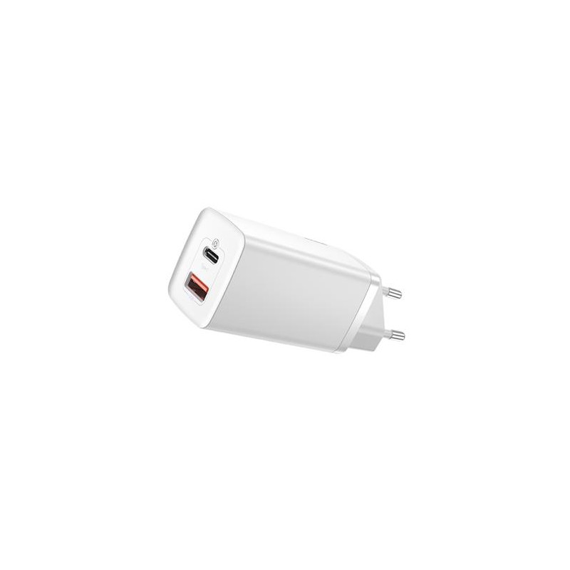 Baseus CCGAN2L-B02 GaN2 Lite Quick Nabíjačka USB + USB-C 65W White