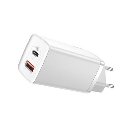 Baseus CCGAN2L-B02 GaN2 Lite Quick Nabíjačka USB + USB-C 65W White