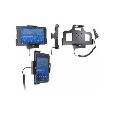 Brodiť držiak do auta na Samsung Galaxy Tab Active 8.0 SM-T365 v puzdre, s nabíjaním z cig. zapalo