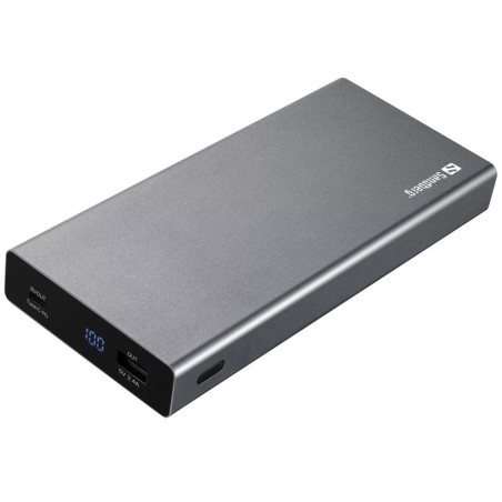 Sandberg Powerbank USB-C PD 100W, 20000 mAh, čierna