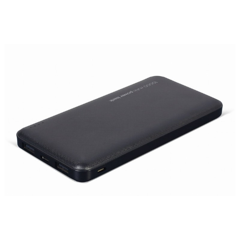 GEMBIRD powerbanka 10 000 mAh čierna