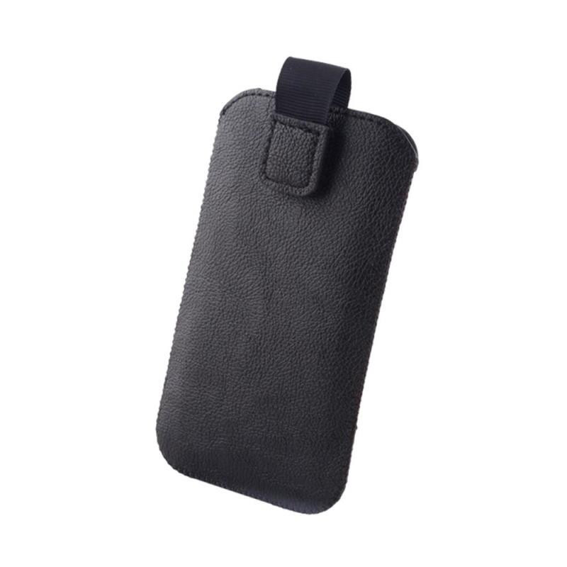 Kožené Puzdro pre CPA Halo 18, myPhone Halo Q/Maestro/Maestro 2/Up/Up Smart LTE/C1/S1 čierne