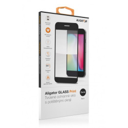 ALIGATOR PRINT Ochranné tvrzené sklo, Samsung A33 5G, čierna, celoplošné lepenie