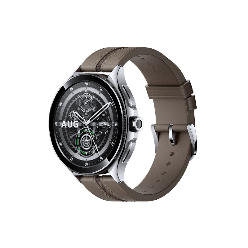 Xiaomi Watch 2 Pre 4G LTE/46mm/Silver/Elegant Band/Brown