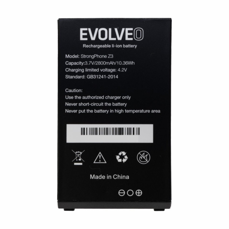 EVOLVEO orig. batéria 2800 mAh pre StrongPhone Z3