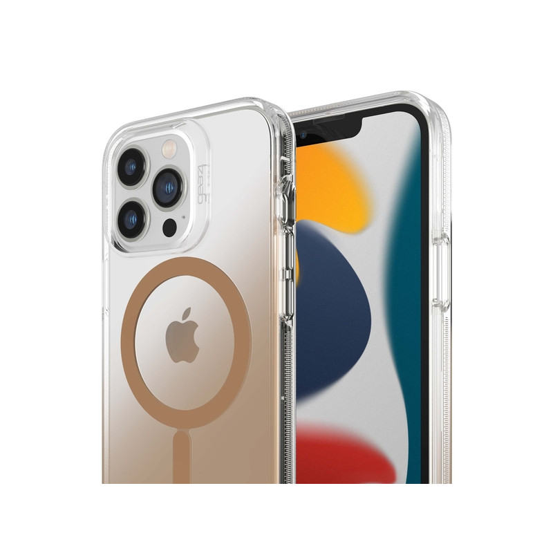 ZAGG GEAR4 D3O Milan Snap kryt iPhone 13 Pre zlatý