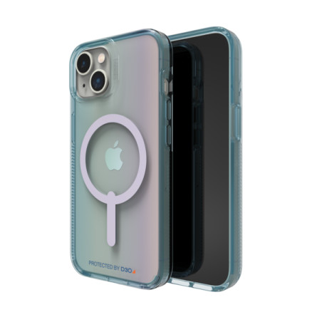 ZAGG GEAR4 Milan Snap kryt iPhone 14 tyrkysový