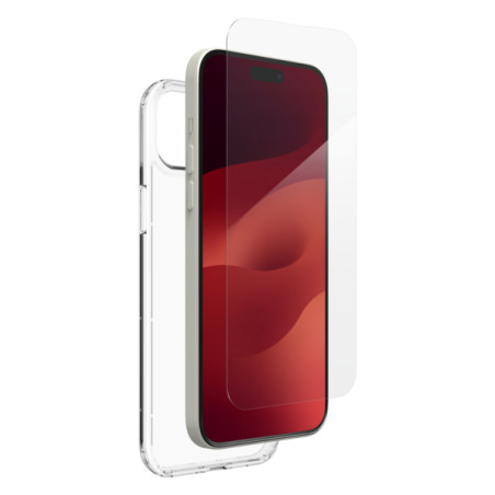ZAGG Invisible Shield Elite 360° sklo + kryt iPhone 15 Plus priehľadný