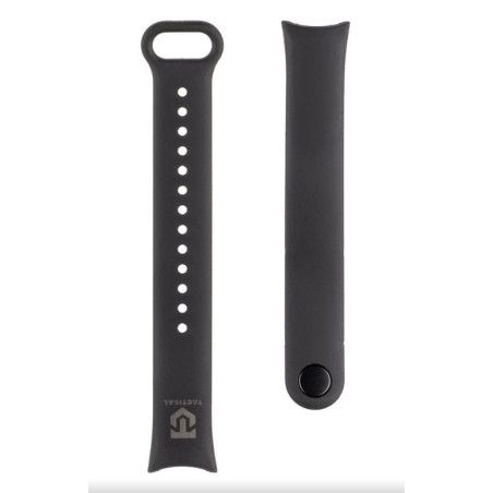 Tactical 846 Silikonový Remienok pre Xiaomi Smart Band 8/9/10 Black
