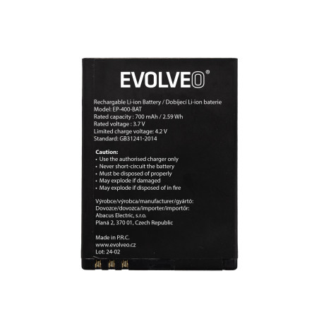 EVOLVEO orig. batéria 5000 mAh pre StrongPhone H1