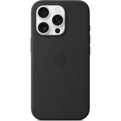 iPhone 16 Pre Silicone Case with MS - Black