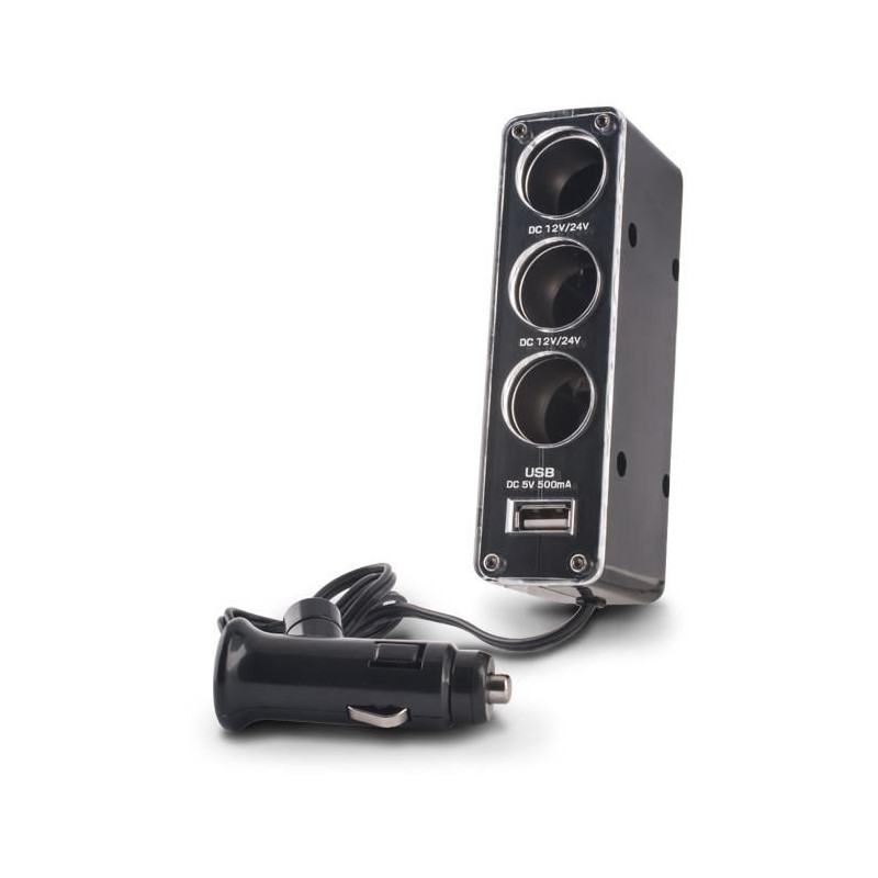 Nabíjačka do auta 3v1 Forever s USB káblom