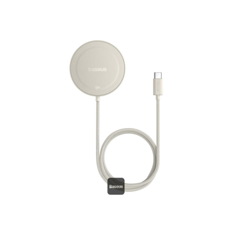 Baseus bezdrôtová nabíjacia magnetická podložka Simple Mini4 Qi2 15W zlatá