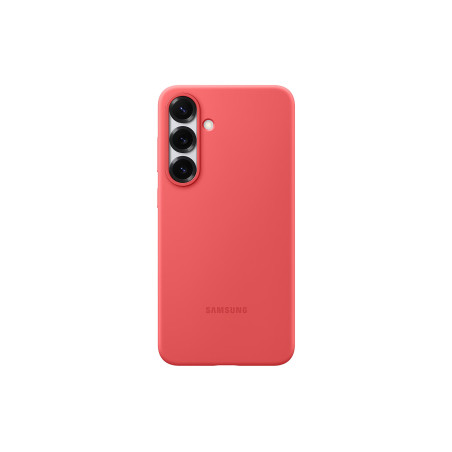 Samsung Silikonový zadný kryt pre Galaxy S25+ Red