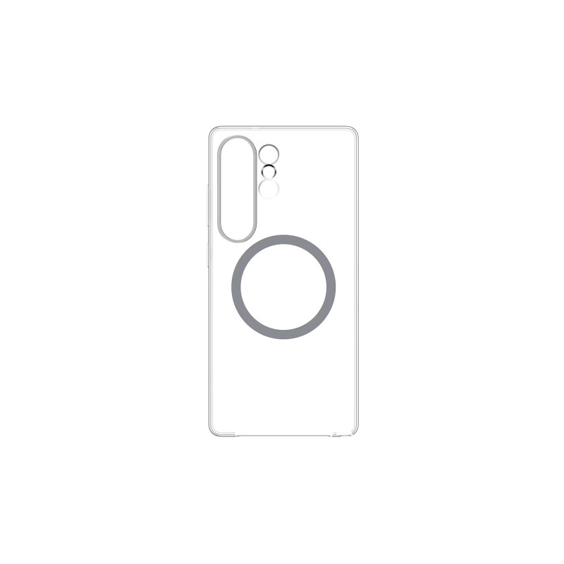 Samsung Priehľadný kryt s magnetickým úchytom pre Galaxy S25 Ultra Transparent