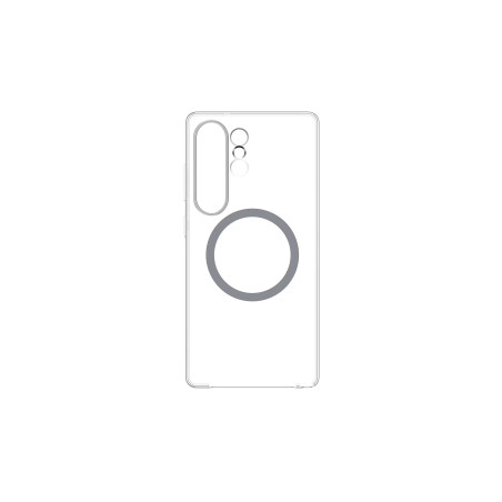 Samsung Priehľadný kryt s magnetickým úchytom pre Galaxy S25 Ultra Transparent