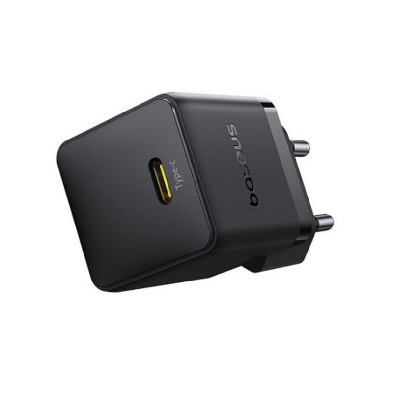 Baseus Rýchlonabíjačka do siete Palm 30W USB-C PD QC 3.0 čierna