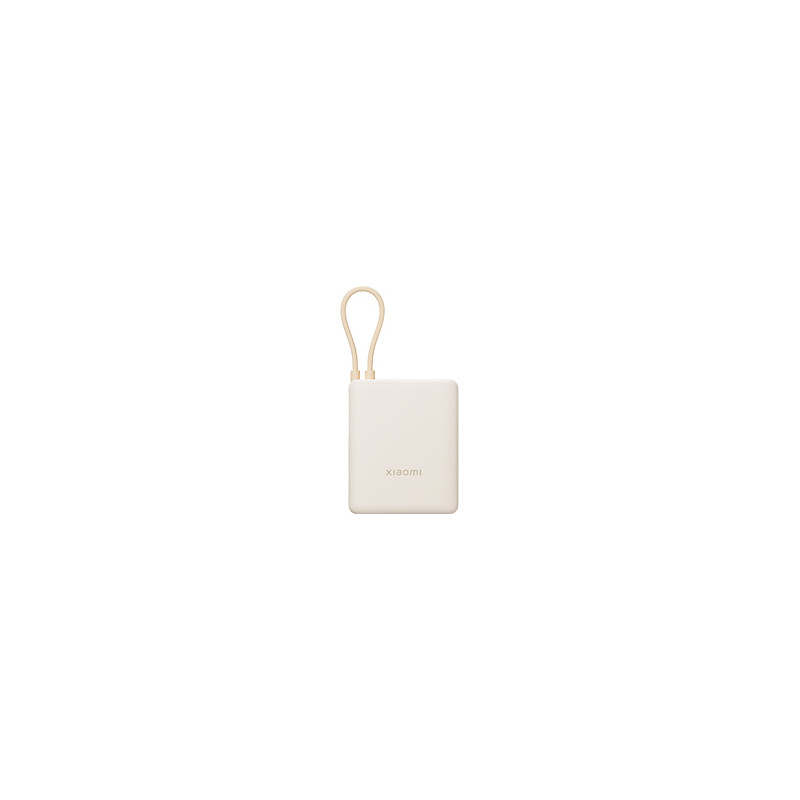 Xiaomi 33W Power Bank 10000mAh (Integrated Cable) Tan