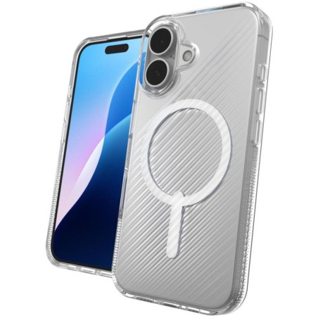 ZAGG kryt Luxe Snap Apple iPhone 16 Plus Priehľadný