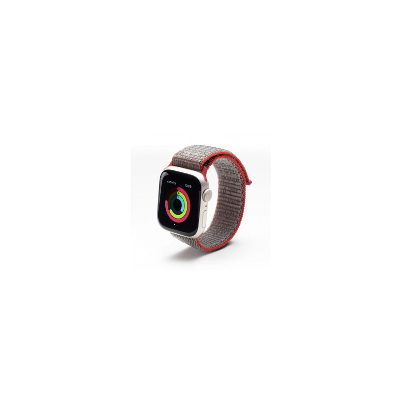 ZAGG GEAR4 spor. remienok Apple Watch 45/44/42mm červená