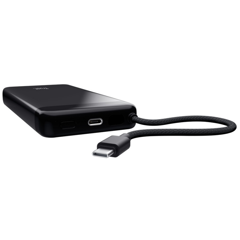 TRUST FIERA 20.000 POWERBANK FIXED CABLE