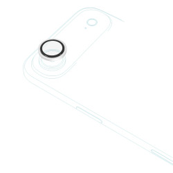 Epico Alu Lens Protectors iPhone Air - strieborná