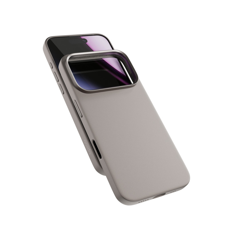 Epico Silicone Mag+ Case iPhone 17 Pro - titánová