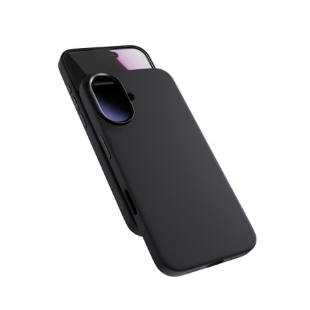 Epico Silicone Mag+ Case iPhone 17 - čierna