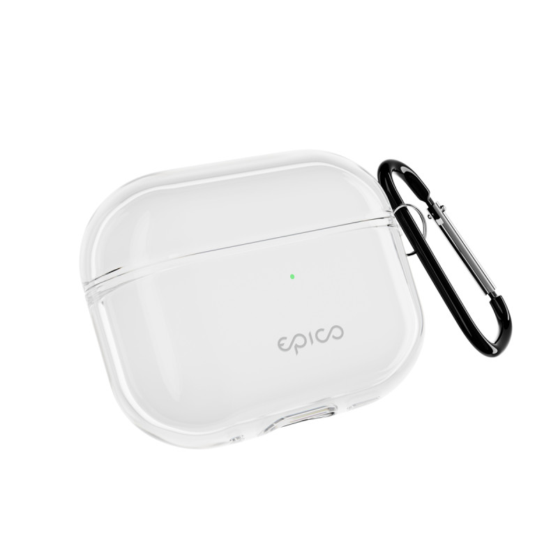 Epico transparent puzdro s karabínou AirPods Pro 3