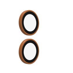 ZAGG Ochranná čočka Premium pre Apple iPhone 17/16/16+ - oranžová
