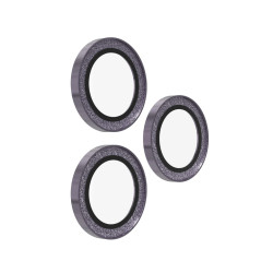 ZAGG Ochranná šošovka Premium pre Apple 17 Pro/Pro Max/16 Pro/Pro Max/15 Pro/Pro Max - fialová trblietka