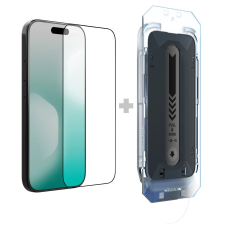 Nillkin Tvrdené Sklo 2.5D CP+ PRO Black pre Apple iPhone 17 Pro (s aplikátorom)