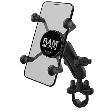 RAM zostava - malý držiak X-Grip so stredným ramenom a úchytom U-Bolt na priemer 0,50'' až 1,25''