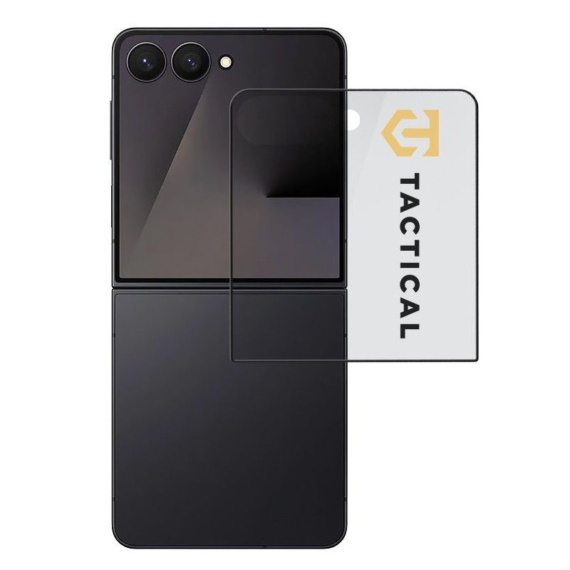Tactical Glass Shield 5D sklo (Vonkajšie) pre Samsung Galaxy Z Flip 7 Black