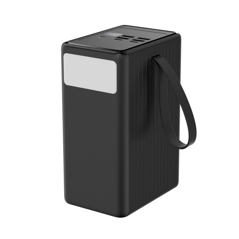 Platinet Powerbanka 80000 mAh 65W Power Delivery, 2xUSB-C, 4xUSB-A, kábel USB-C 1m, čierna