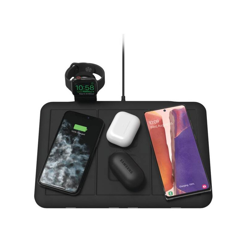 Mophie 4v1 bezdrôtová podložka - čierna