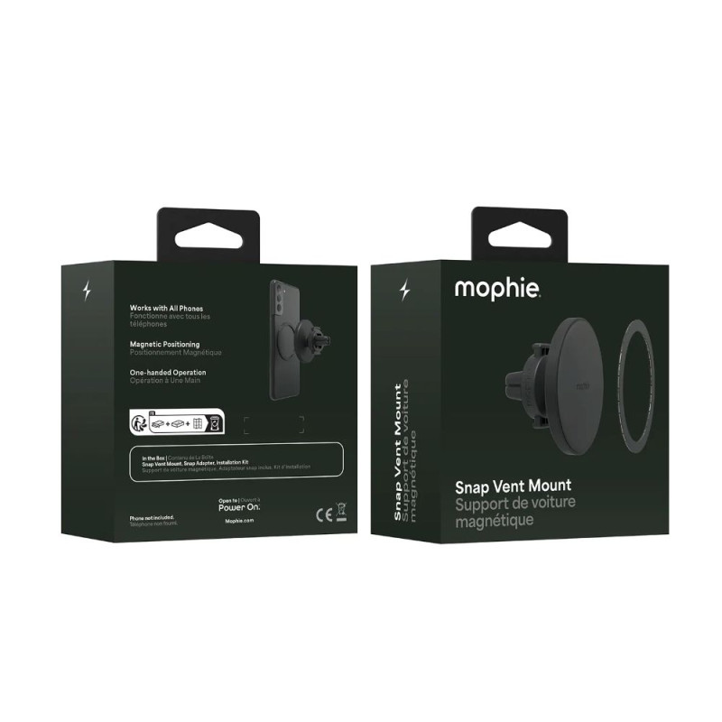 Mophie Snap držiak - černý (nenabíjací)
