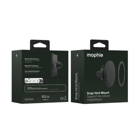 Mophie Snap držiak - černý (nenabíjací)