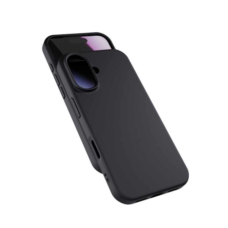 Epico Silicone TPU Mag+ Case iPhone 17 - čierna