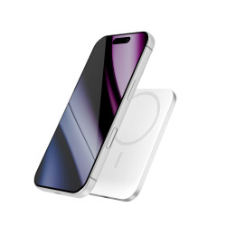Epico Slim 3000mAh Mag+ powerbanka EM31b - strieborná