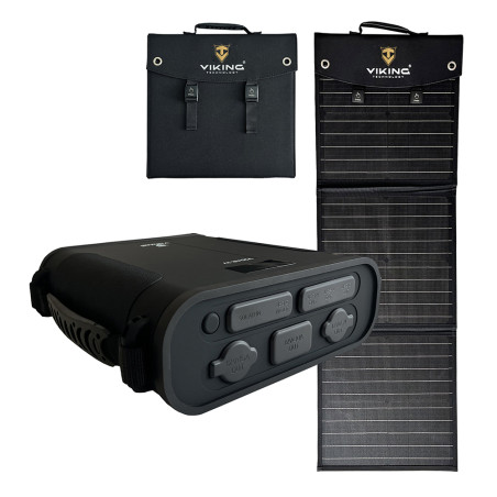 Set powerbanka Viking VIDAR IV a solárny panel Viking L60 PD