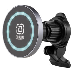 OBAL:ME MagNetix Aura Bezdrôtový Nabíjací Držiak do Auta 15W Black