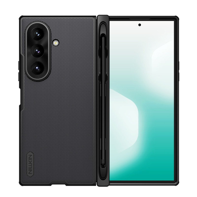 Nillkin Super Frosted FOLD Magnetic Pen Slot Zadný Kryt pre Samsung Galaxy Z Fold 8 Ultra Black