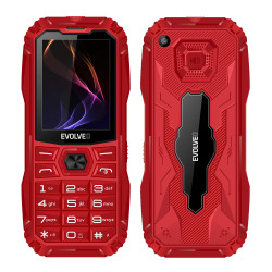 EVOLVEO MaxPhone A1, tlačidlový Dual SIM telefón, červený