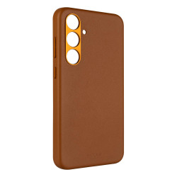 Kryt FIXED MagLeather MagSafe Galaxy S24, hnedý